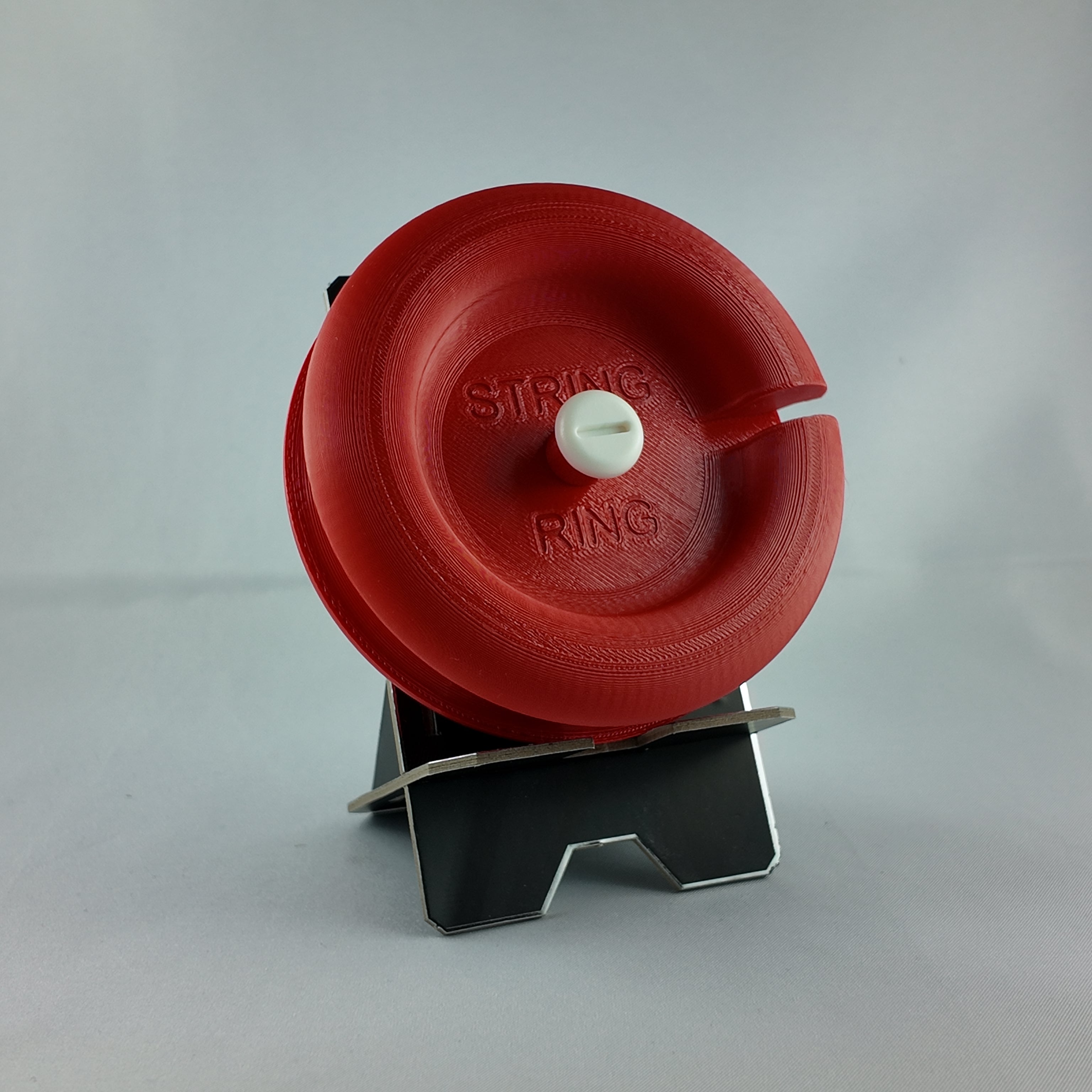 STRING RING - Cherry Red